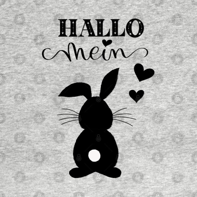 Hallo mein Hase by CalliLetters